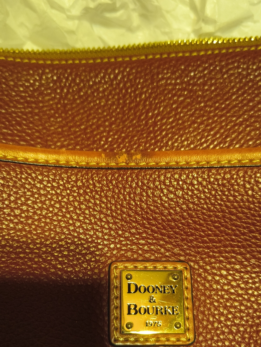 ✨Low Start ✨Dooney & Bourke Wine Leather Crossbody Bag - Picture 10 of 11